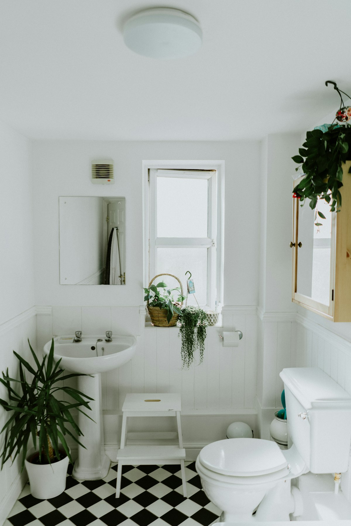 Clean bathroom facilities